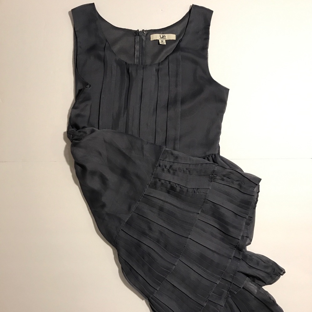 Grey Ruffle Dress - Picture 3 of 8